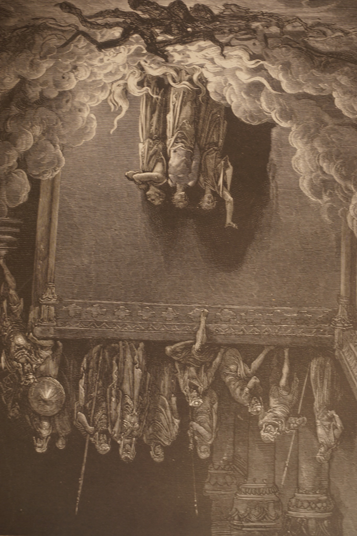 The Fiery Furnace: Courage Under Pressure, close-up photograph of the original illustration